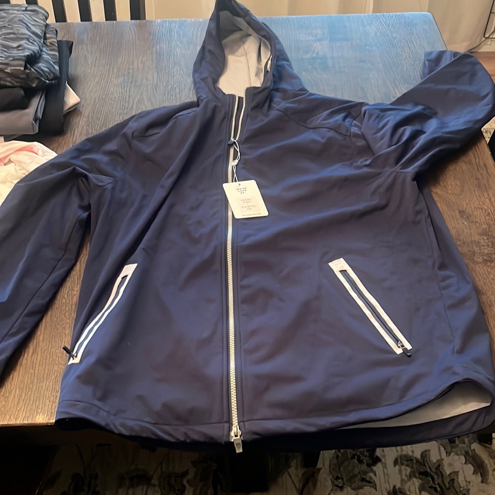 Blue golf jacket New!